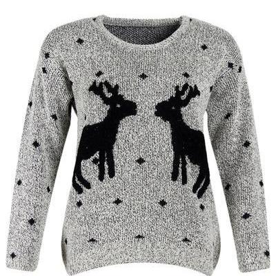 Deer Pattern Christmas Scoop Loose ..