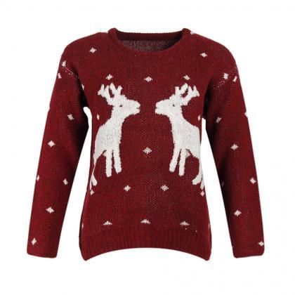 Deer Pattern Christmas Scoop Loose ..