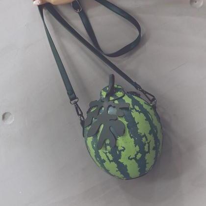 Originality Watermelon Shape Crossbody Bag