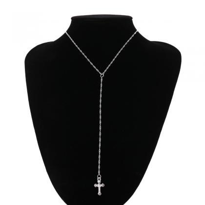 Simple Fashion The Cross Necklace