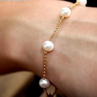 Han Edition Sen Department Sweet Pearl Bracelet