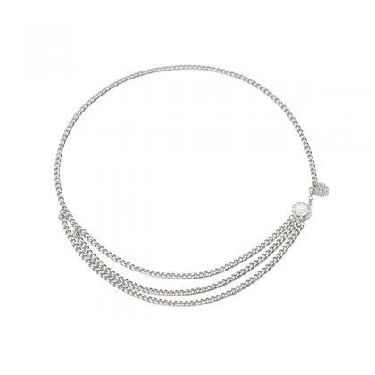 Alloy Multilayer Exaggerated Body Chain