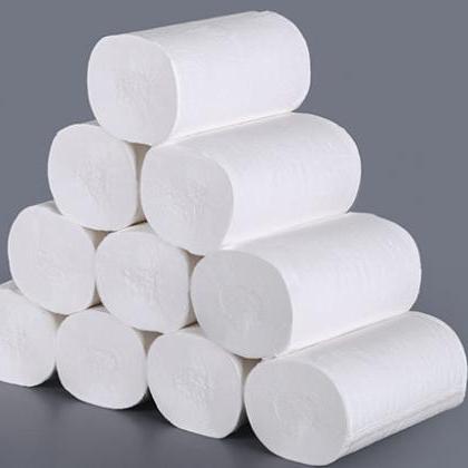 12rolls/lot Toilet Roll Paper 4 Layers Home Bath..