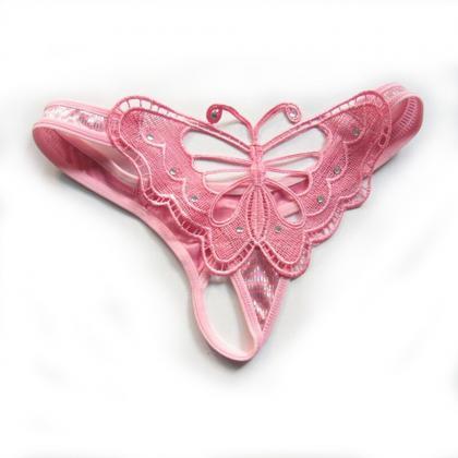 Women's Sexy Butterfly Panties Hollow..