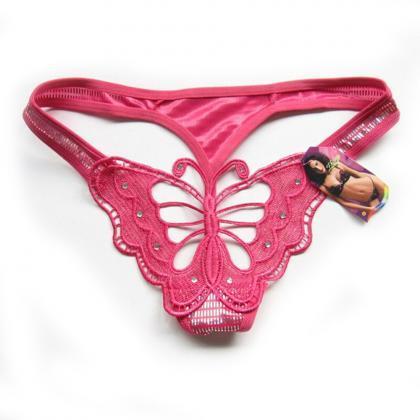 Women's Sexy Butterfly Panties Hollow..
