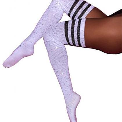 Over-the-knee Heap Socks-4-25-69