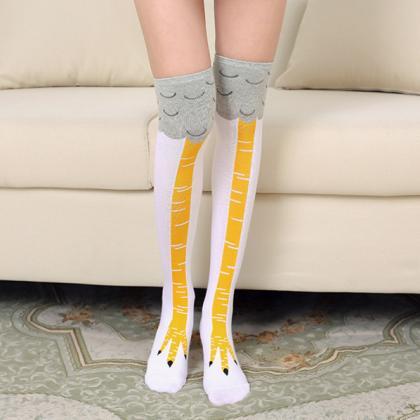 Over-the-knee Heap Socks-4-25-110