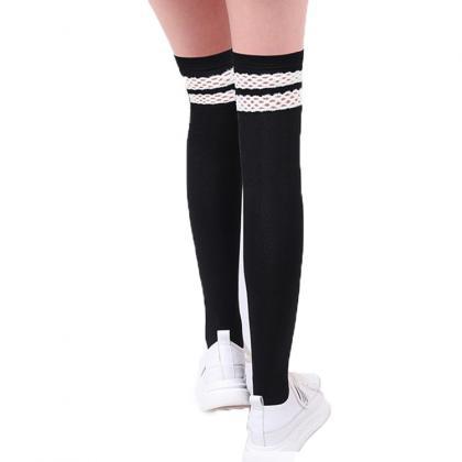Over-the-knee Heap Socks-4-25-136