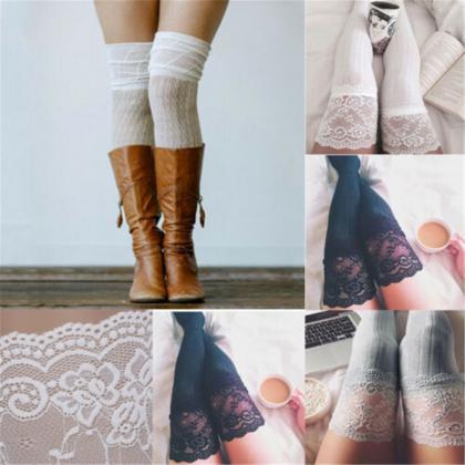 Thigh High Stockings Women Summer Over Knee Socks..