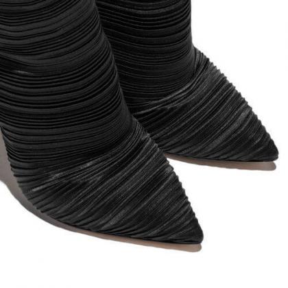 Fashion Stretch Pointed Toe High Heel Over Knee..