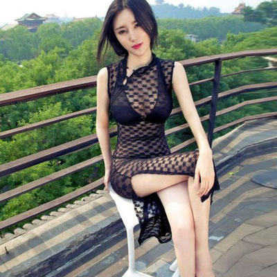 Sexy Black Lace Dress For Women