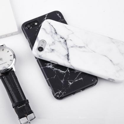 Imd Marble Stone Gel Case For Apple Iphone