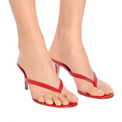 Summer Pu High Heel Bunions Sandals