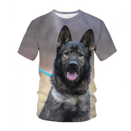 3d Animal Print T-shirt-7