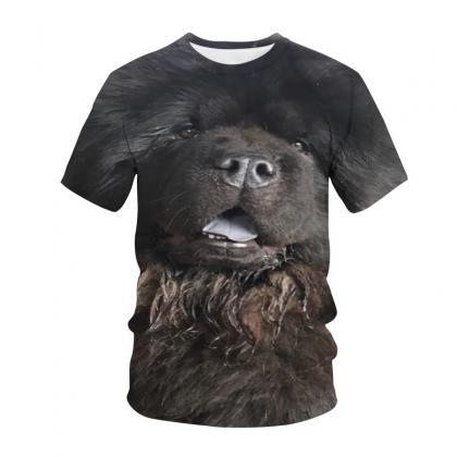3d Animal Print T-shirt-11