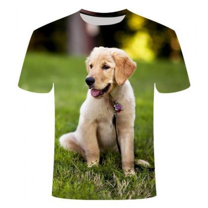 3d Animal Print T-shirt-15
