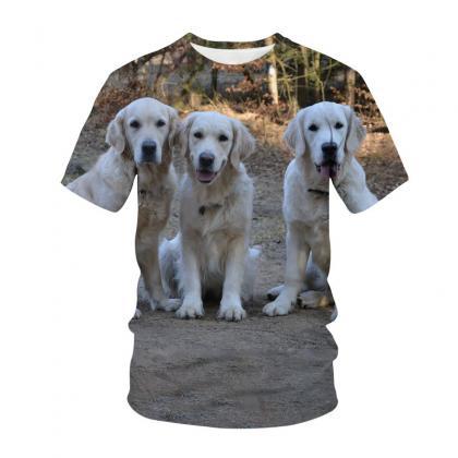 3d Animal Print T-shirt-17