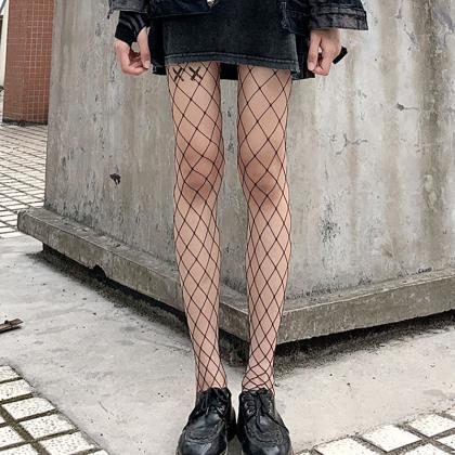Black Silk Stockings Women's Thin..
