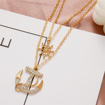 Double Deck Anchor, Water Drill Necklace,..