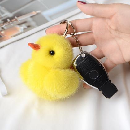 Little Yellow Duck Bag Pendant Little Duck Key..