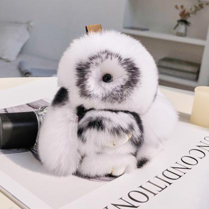 Rex Rabbit Fur Rabbit Fur Pendant Cute Doll..