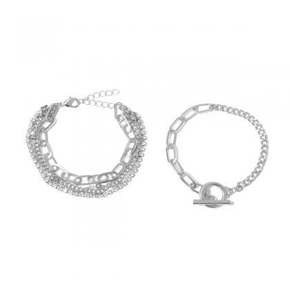 Simple Geometric Versatile Bracelet Mixed With..