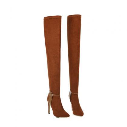 Camel Autumn And Winter Pointed Ultra-fine High..