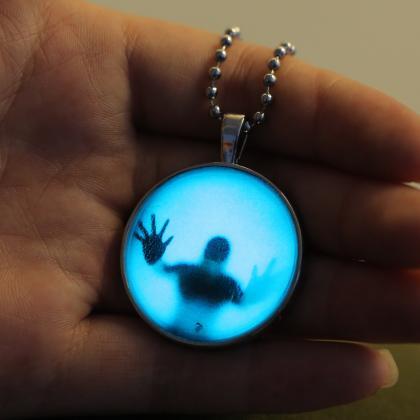 Halloween Jewelry Punk Creative Luminous Necklace