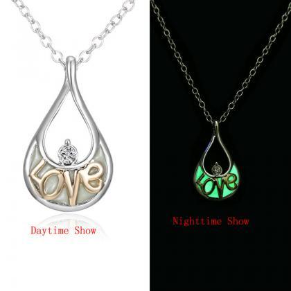 Love Drop Luminous Necklace