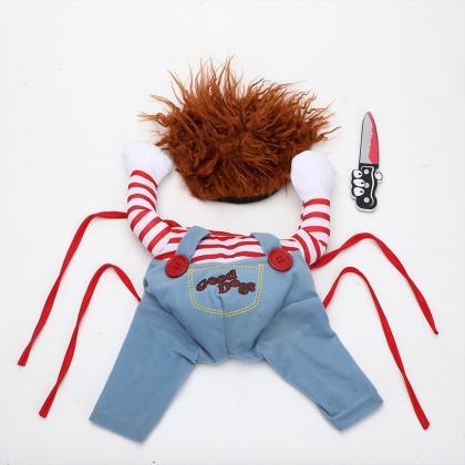 Deadly doll Dog Costume Halloween P..
