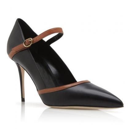 Pu Pointed Toe Fashionable Thin High-heeled..