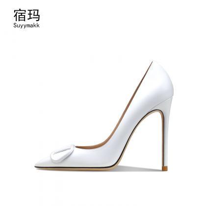 Pointed Toe Pumps Sexy Wedding Shoes Fashion Dress..
