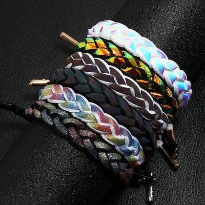Colorful Braided Bracelet Accessories Random Color