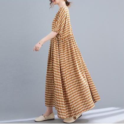 Bohemian Oversized Print Short Slee..