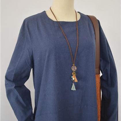 Bohemia Dreamcatcher Necklaces Accessories Sweater..