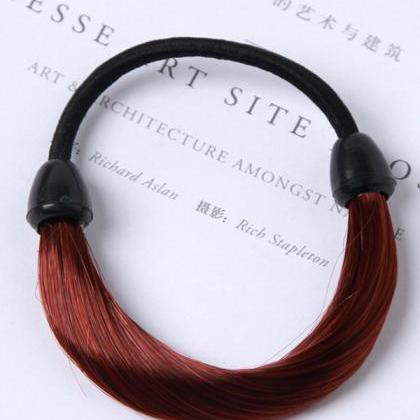 Wine Red Original Wig Elasticity Hair Band