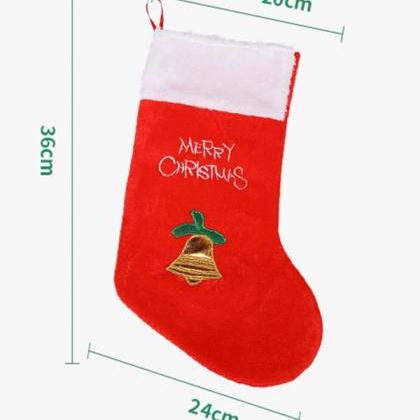 4# Xmas Gift Socks Candy Bag Year Christmas Tree..