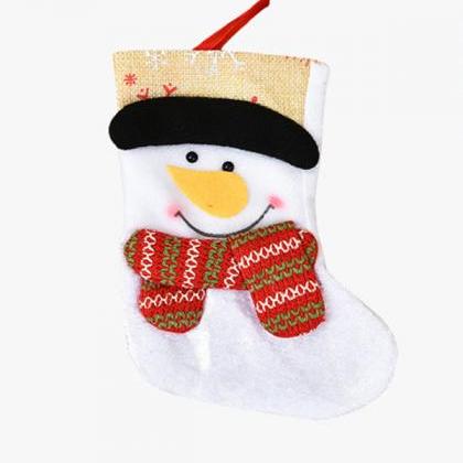 9# Xmas Gift Socks Year Candy Bag Christmas Decor..