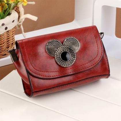 Women Fashion Synthetic Leather Chain Shoulder Bag..