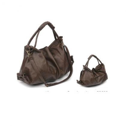 Korean Style Lady Pu Leather Handbag Shoulder Bag