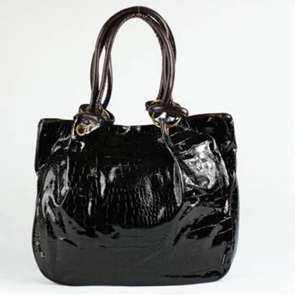 Girls' Leather Tote Handbag Big..