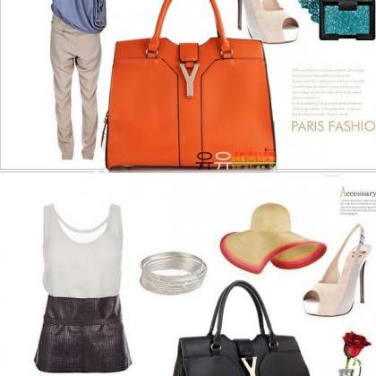 Fashion Europe Women Lady Handbag Satchel Bag Pu..