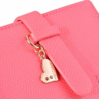 Lady Lovely Purse Clutch Wallet Short Small Bag..