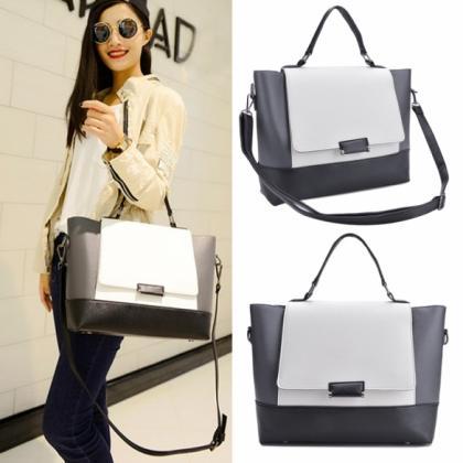 Cool Girl Lady Fashion Women Synthetic Leather..