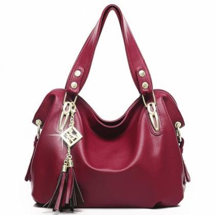 Women's Fashion Casual Leather..