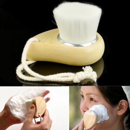 Soft Facial Brush Deep Mild Fiber Face Clean Wash..