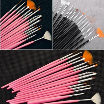 15pcs Professional Nail Art Brush Set Design..
