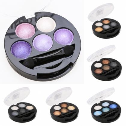 5 Colors Eye Shadow Creamy Pigment Shimmer Powder..