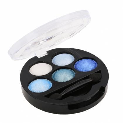 5 Colors Eye Shadow Creamy Pigment Shimmer Powder..