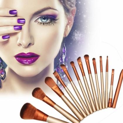 Professional 12pcs Cosmetic Makeup Brush Set Kit..